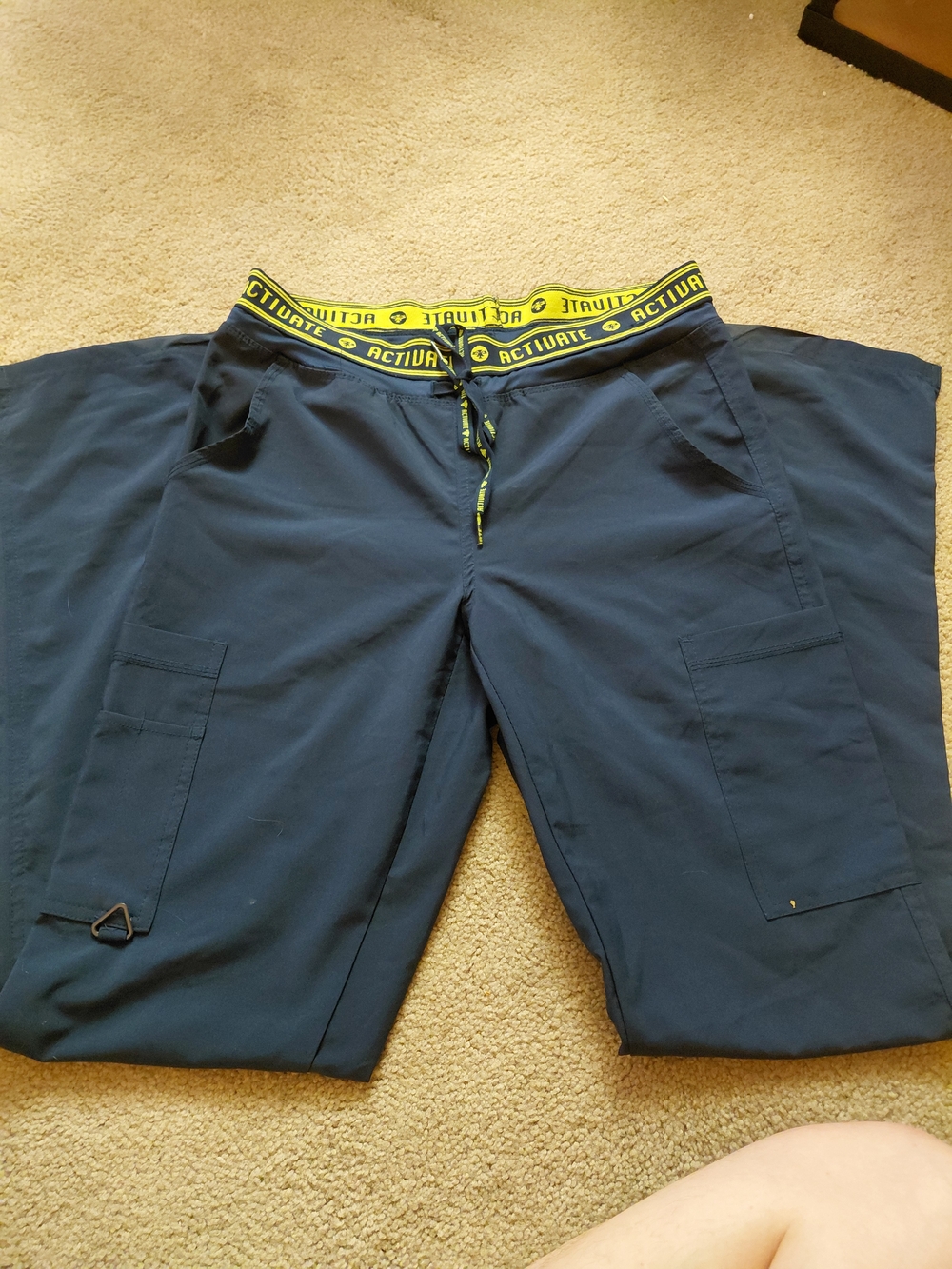 Navy Scrub Pants